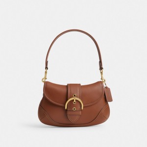 Bolsas De Ombro Coach Soho Bag In Regenerative Leather Feminino Multicoloridas | MKYEXQU-09