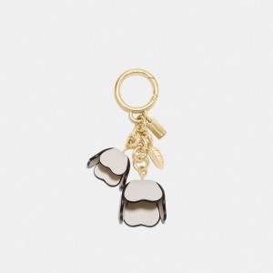 Jóias Coach Essential Tea Rose Bag Charm Feminino Douradas | GYEJCMU-54