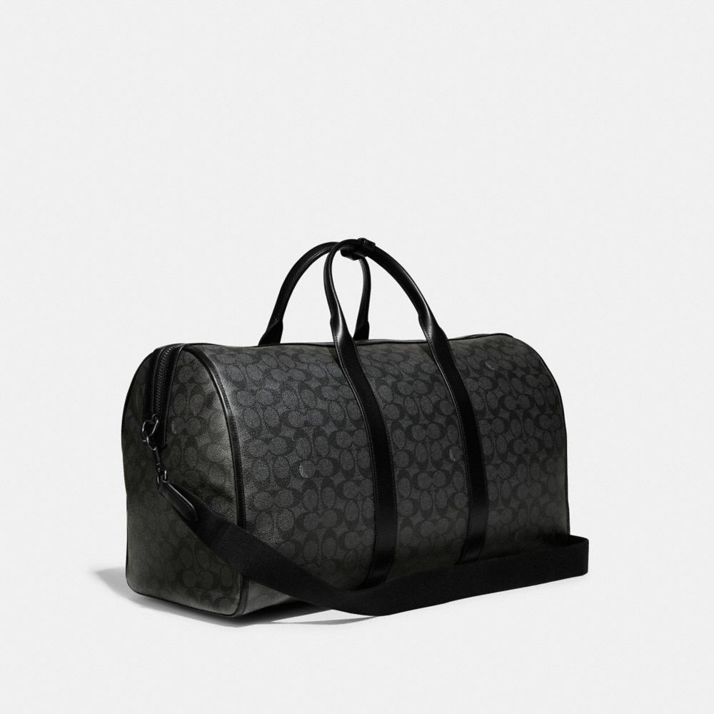 Bolsa De Viagem Coach Gotham Duffle Bag In Signature Canvas Masculino Pretas Cobre Cinzentas | ACZHEMB-09