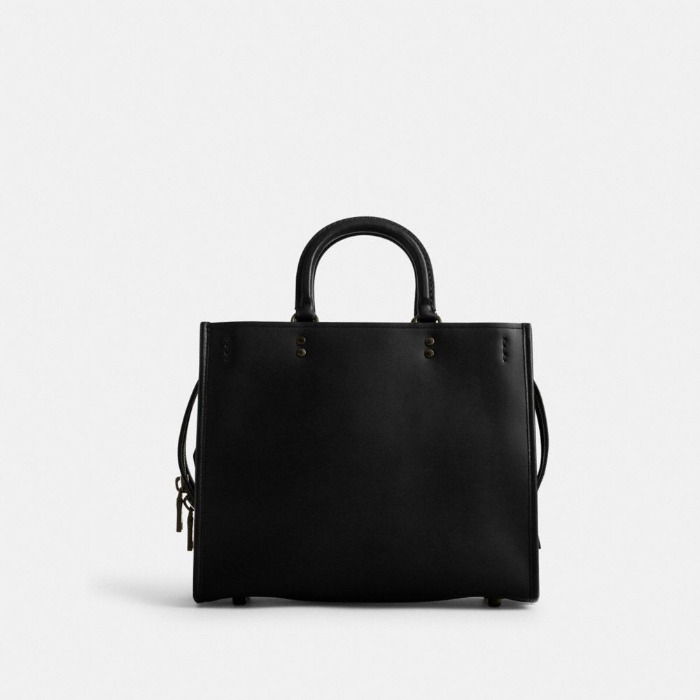 Bolsa Satchel Coach Rogue Bag Feminino Pretas Pretas | ILEOBJZ-24