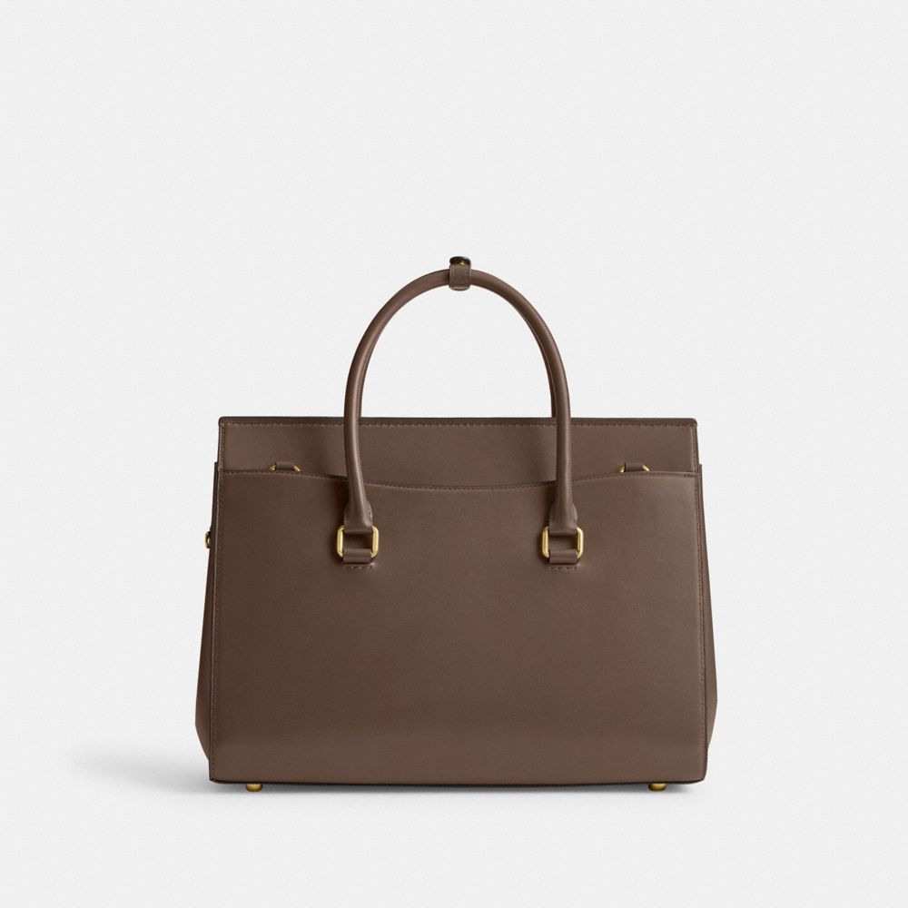 Bolsa de Mão Coach Broome Carryall Bag 36 Feminino Cinzentas Escuro | ZAOHCLD-20