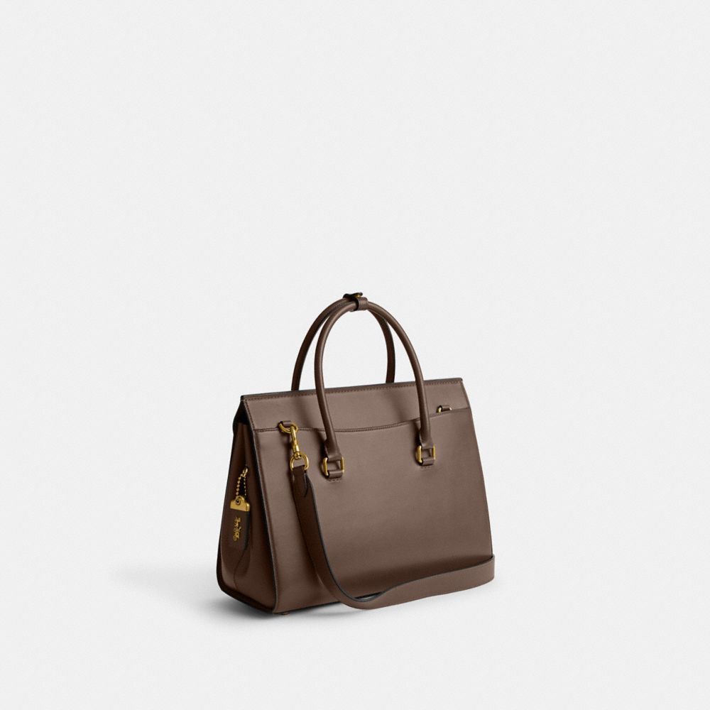 Bolsa de Mão Coach Broome Carryall Bag 36 Feminino Cinzentas Escuro | ZAOHCLD-20