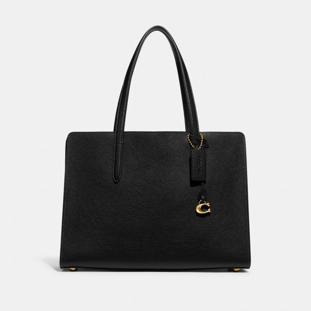 Bolsa de Mão Coach Carter Carryall Bag Feminino Pretas | NCIWMPG-42