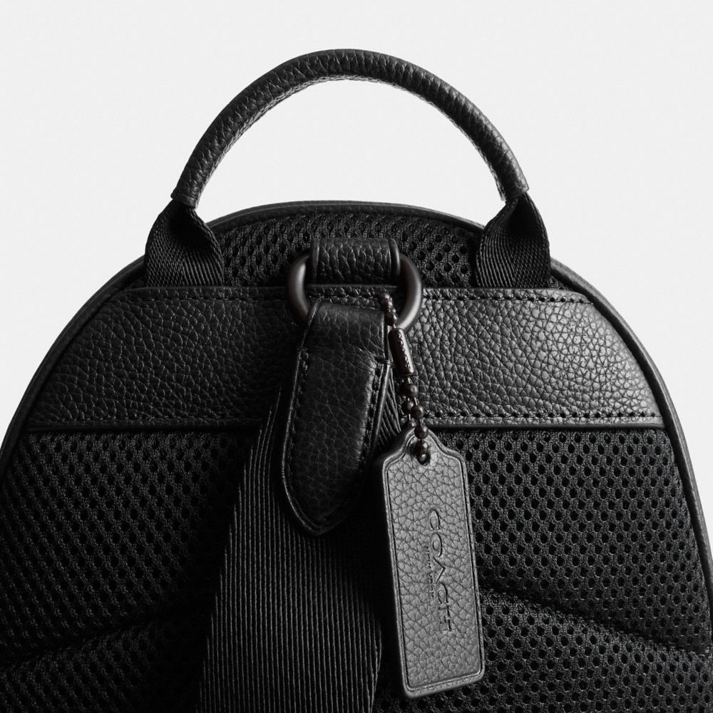 Bolsas Crossbody Coach Charter Pack In Signature Leather Masculino Pretas | RIDUMYK-79