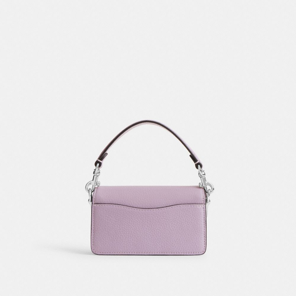 Bolsas Crossbody Coach Tabby Bag 12 Feminino Prateadas Roxo | ASTZJVK-37