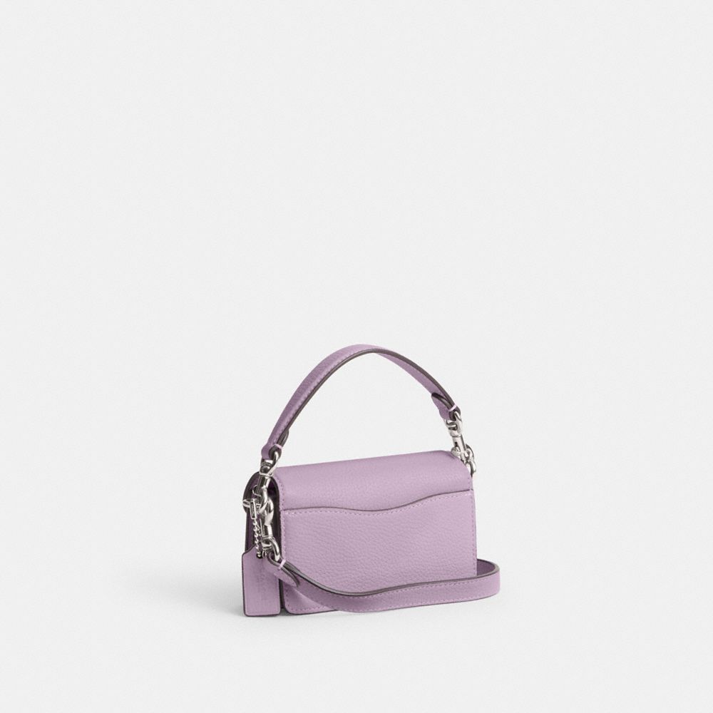 Bolsas Crossbody Coach Tabby Bag 12 Feminino Prateadas Roxo | ASTZJVK-37