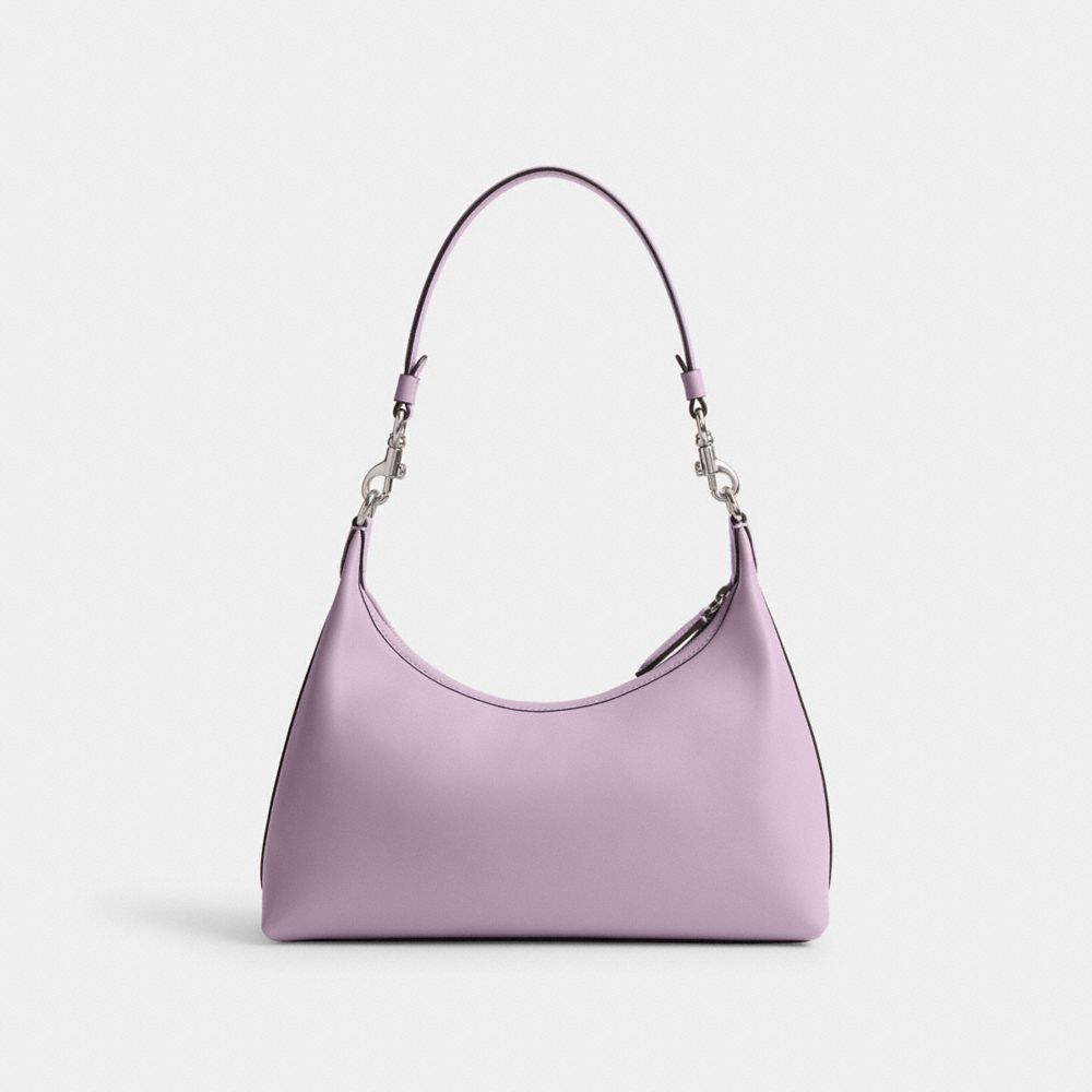 Bolsas De Ombro Coach Juliet Shoulder Bag Feminino Prateadas Roxo | KWLIPVS-05