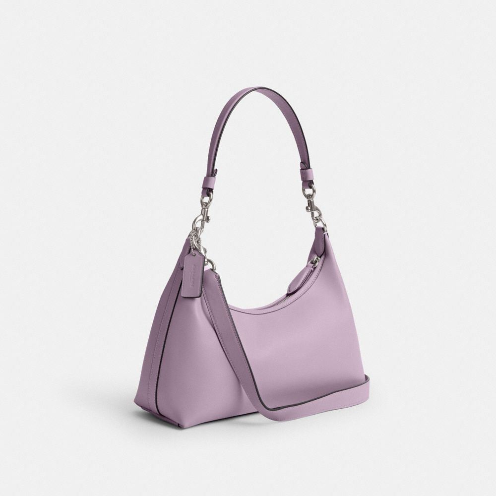 Bolsas De Ombro Coach Juliet Shoulder Bag Feminino Prateadas Roxo | KWLIPVS-05