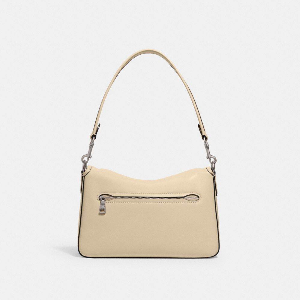 Bolsas De Ombro Coach Soft Tabby Shoulder Bag Feminino Prateadas Branco | MREQLUY-74