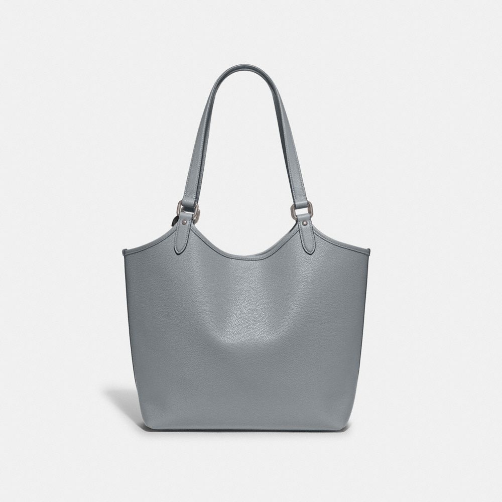 Bolsas Tote Coach Day Tote Bag Feminino Prateadas Cinzentas Azuis | JULNYKC-23