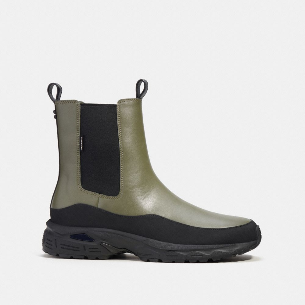 Botas Coach C301 Hybrid Boot Masculino Verdes | OLMENCQ-06