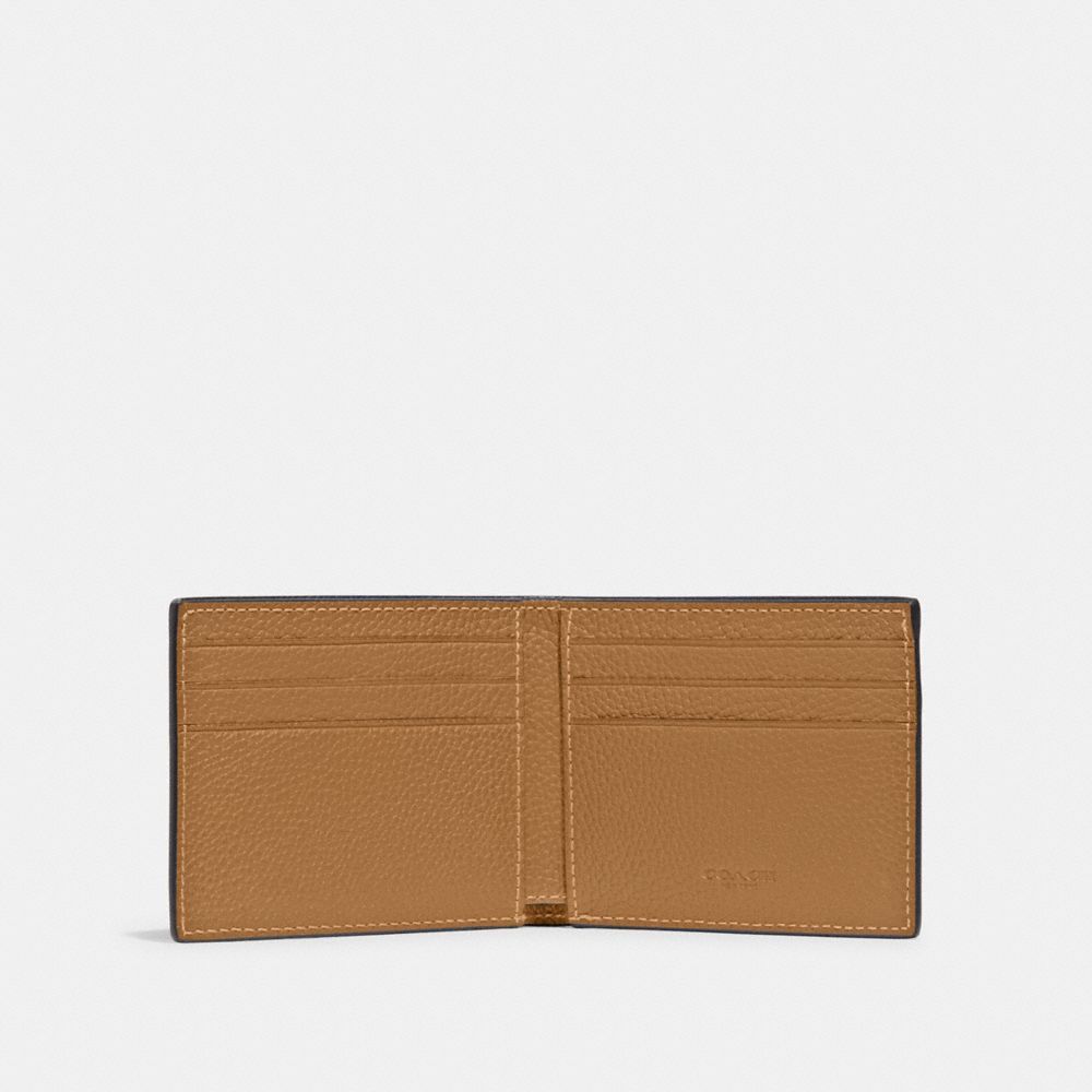 Carteiras Coach Slim Billfold Wallet Masculino Branco | IOQDSEG-73