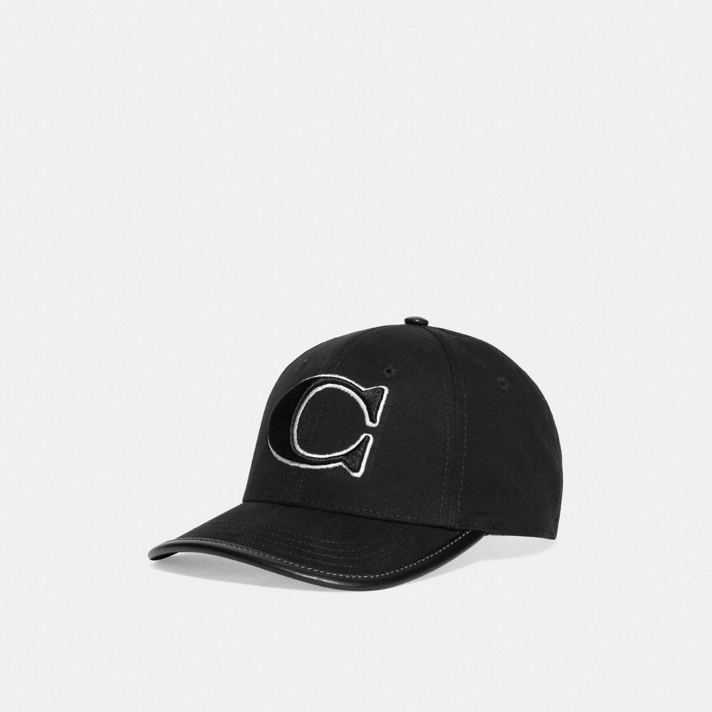 Chapeus Coach Baseball Hat Feminino Pretas | LOEGVQJ-43