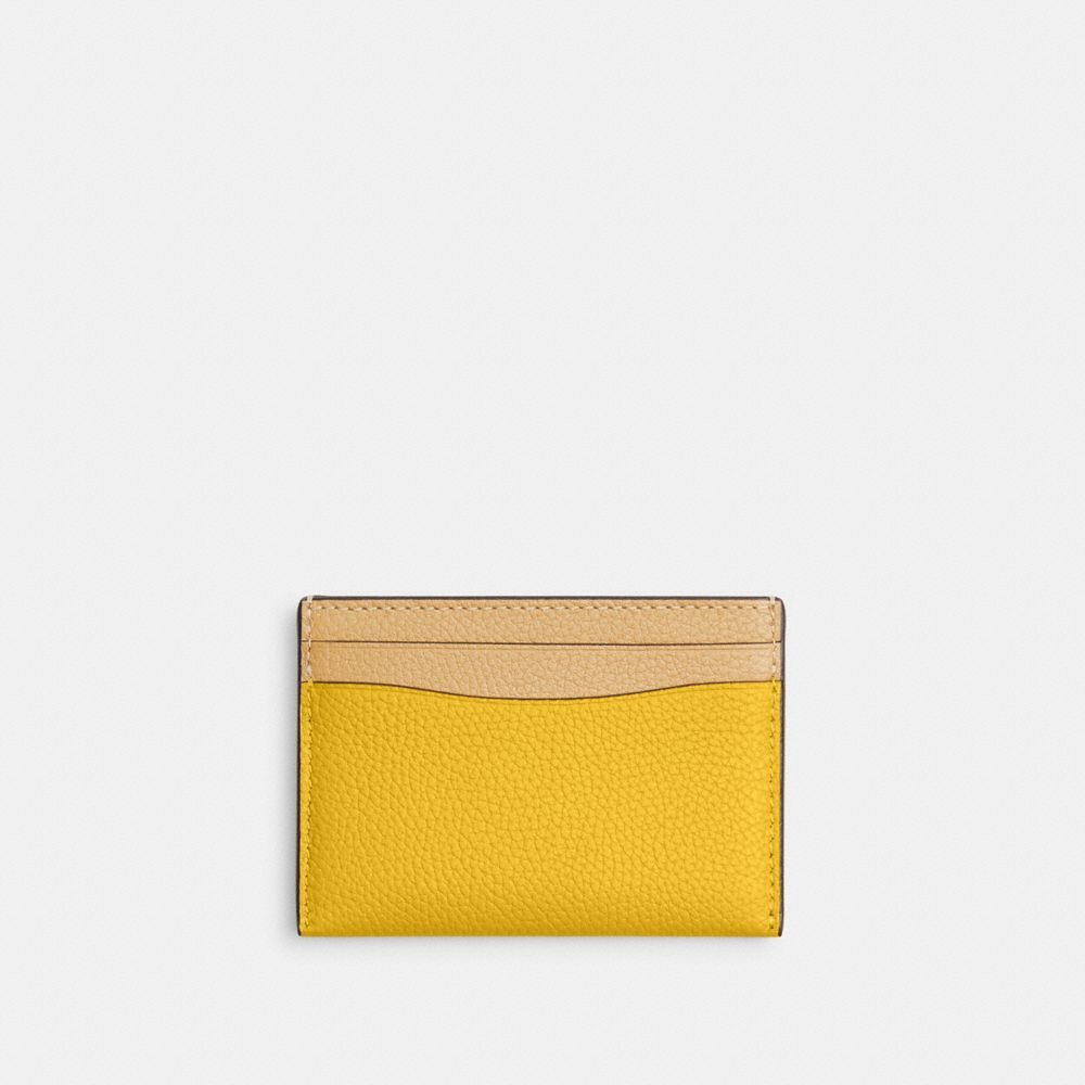 Estojo De Cartão Coach Essential Card Case In Colorblock Feminino Prateadas Multicoloridas | UAILGKQ-56