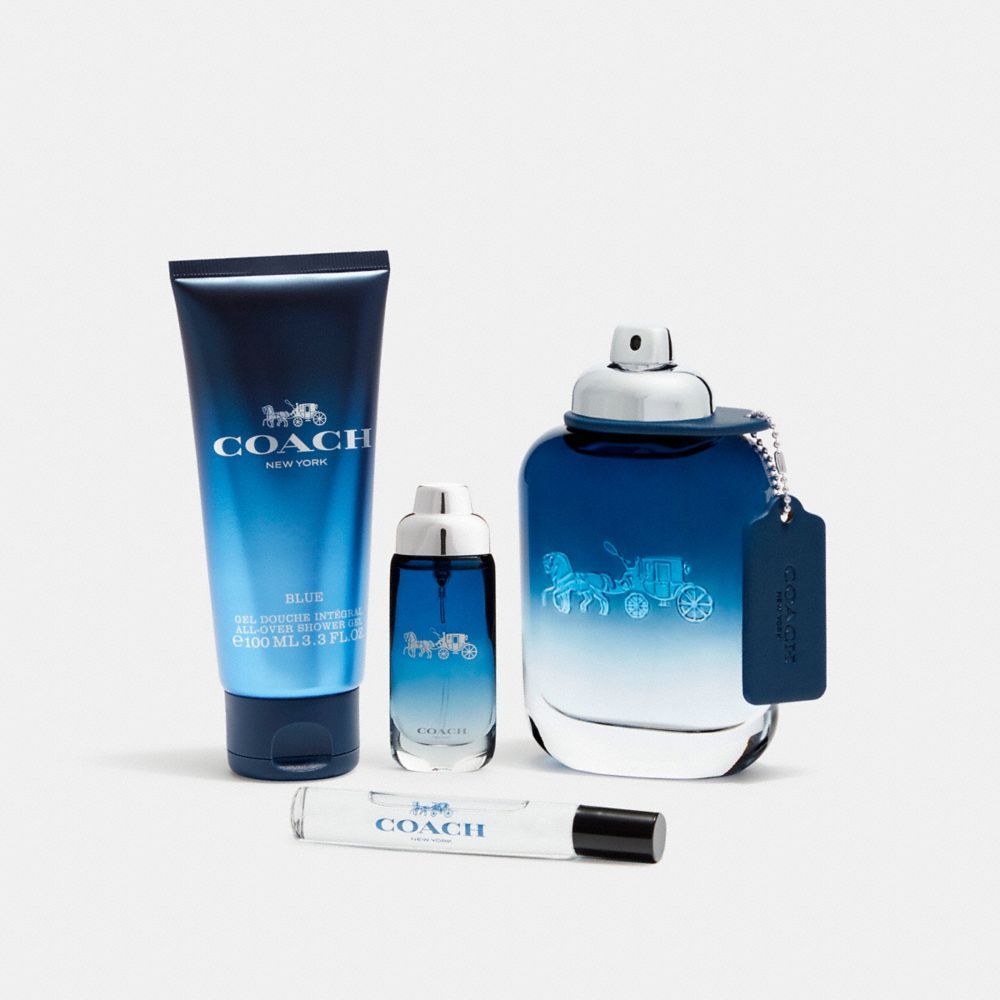 Fragrance Coach Blue Eau De Toilette 3 Piece Gift Set Masculino Multicoloridas | RUPYSCK-92