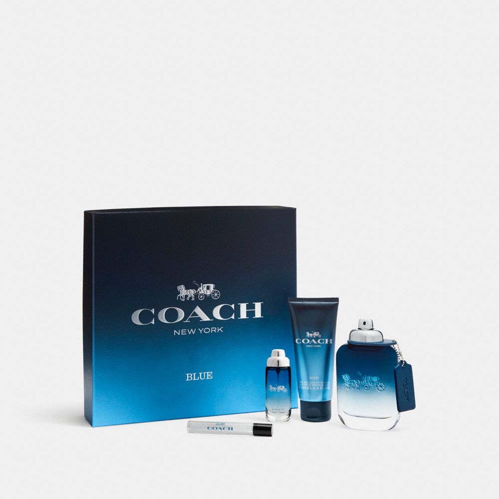 Fragrance Coach Blue Eau De Toilette 3 Piece Gift Set Masculino Multicoloridas | RUPYSCK-92