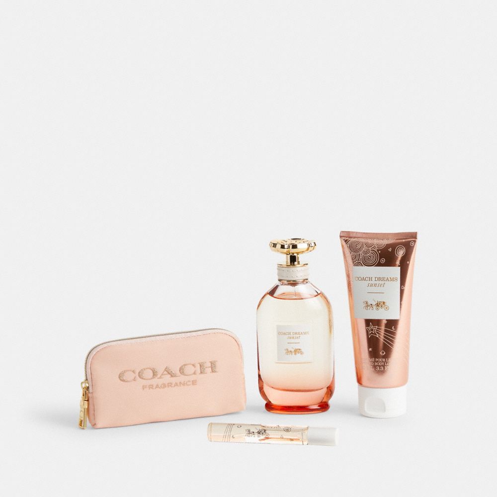 Fragrance Coach Dreams Sunset Eau De Parfum 4 Piece Gift Set Feminino Multicoloridas | LGYBVAN-03