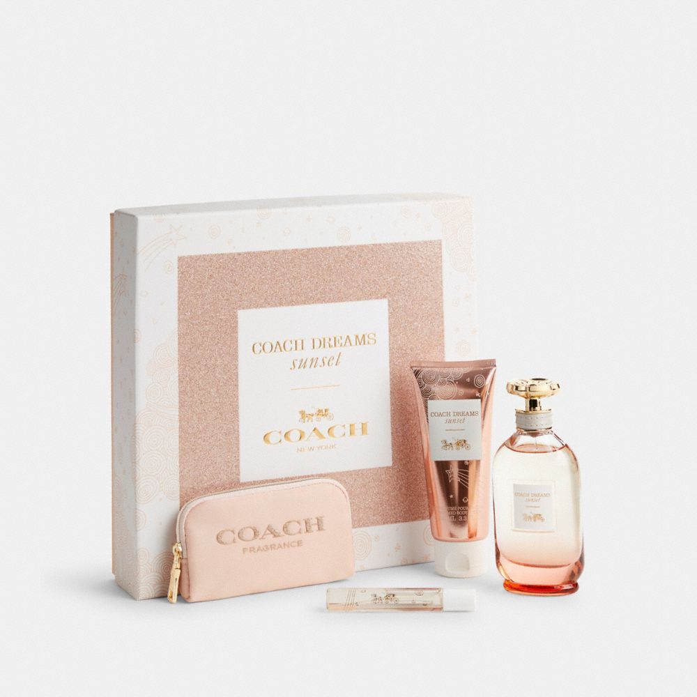 Fragrance Coach Dreams Sunset Eau De Parfum 4 Piece Gift Set Feminino Multicoloridas | LGYBVAN-03