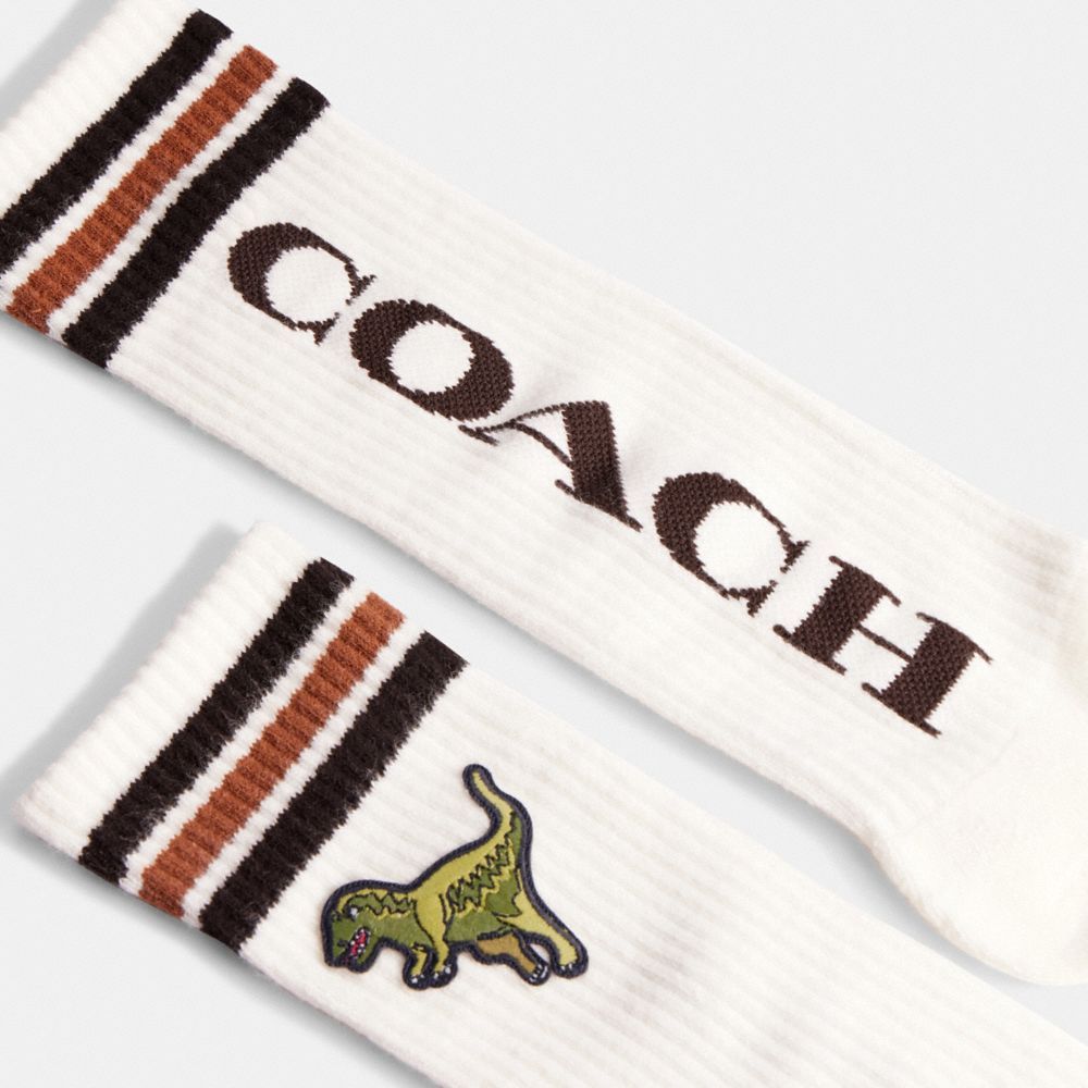 Meias Coach Sport Calf Socks Masculino Multicoloridas | EQOZJTK-84