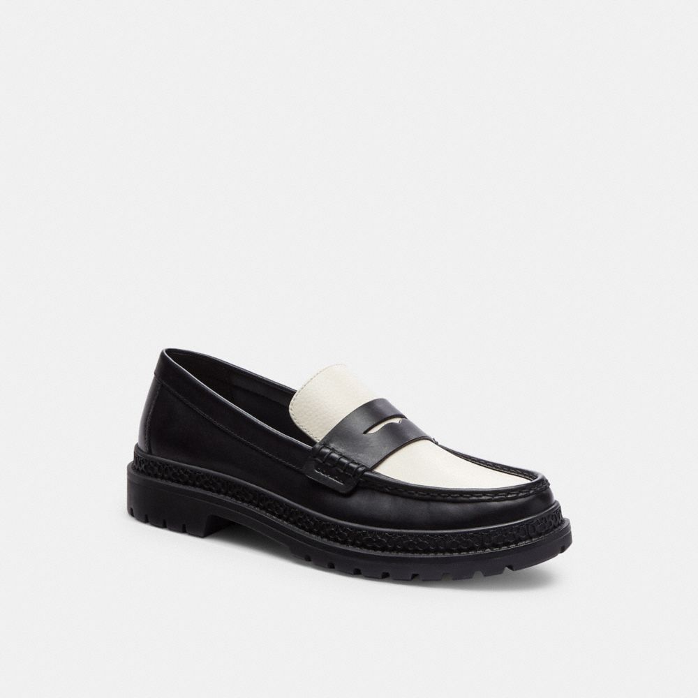 Mocassins Coach Cooper Loafer Masculino Pretas | GJHWOMR-43