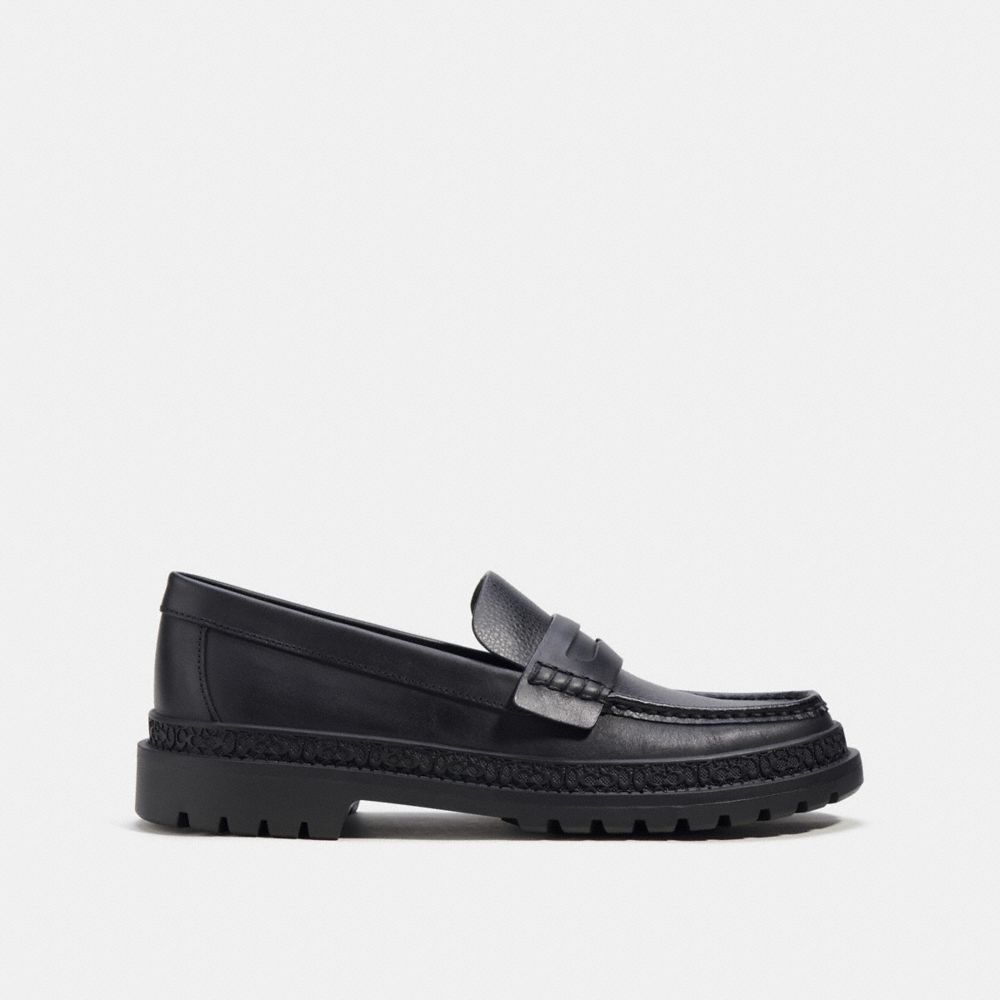 Mocassins Coach Cooper Loafer Masculino Pretas | VHETJUS-27