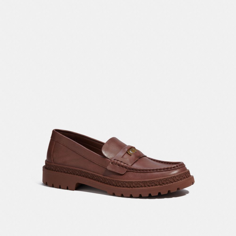 Mocassins Coach Loafer With Signature Coin Masculino Multicoloridas | BYJZLMO-67