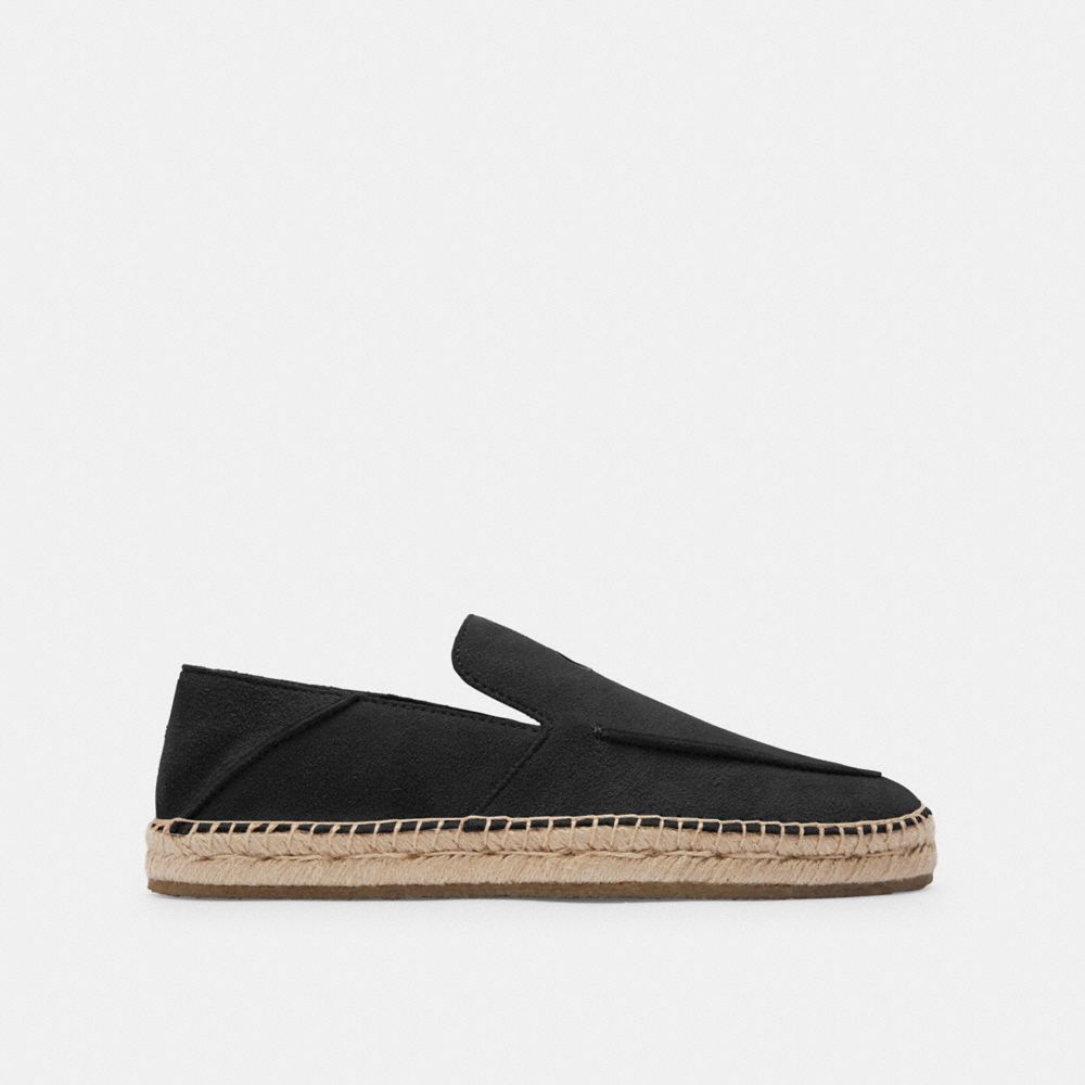 Mocassins Coach Reilly Espadrille Masculino Pretas | GRQVMEK-97