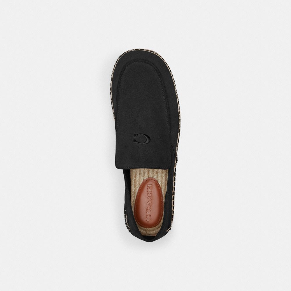 Mocassins Coach Reilly Espadrille Masculino Pretas | GRQVMEK-97