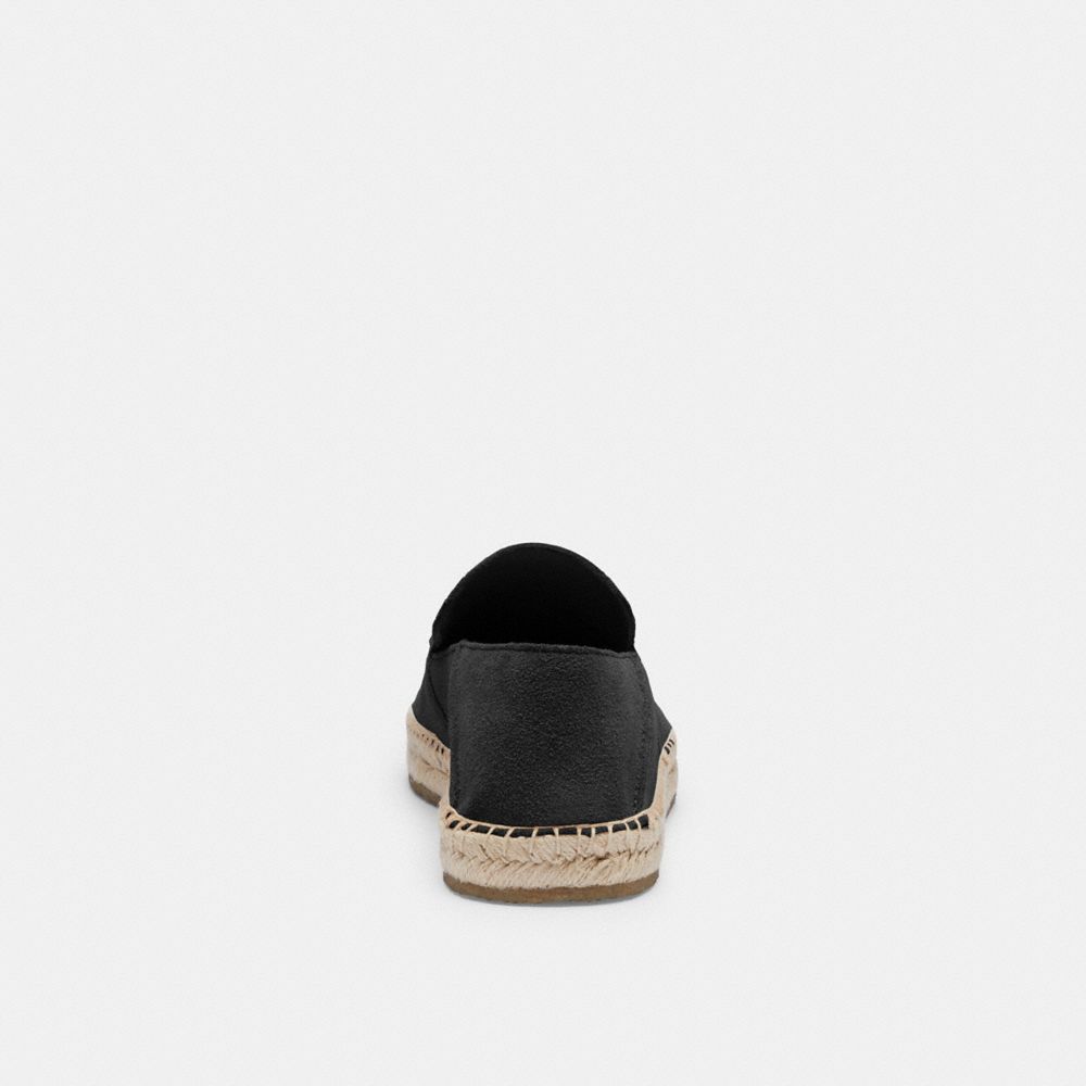 Mocassins Coach Reilly Espadrille Masculino Pretas | GRQVMEK-97