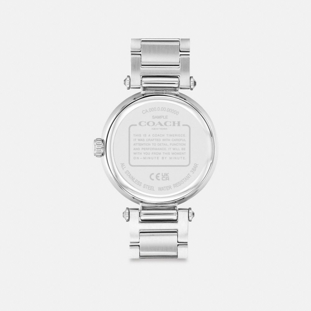 Relógios Coach Cary Watch, 34 Mm Feminino Cinzentas | FTQRENV-94