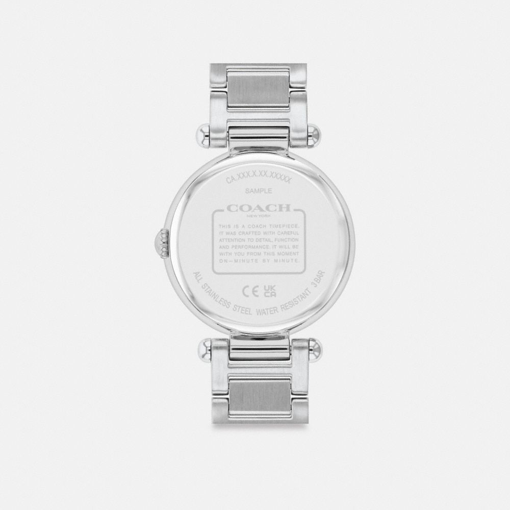 Relógios Coach Cary Watch, 34 Mm Feminino Cinzentas | HGILDKP-72