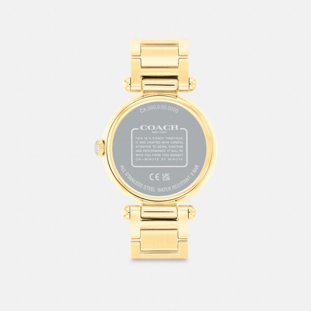 Relógios Coach Cary Watch, 34 Mm Feminino Douradas | ILFCXHS-15