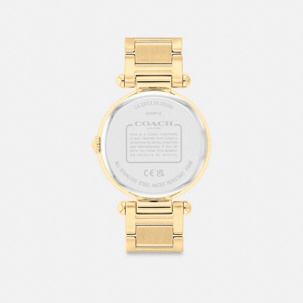 Relógios Coach Cary Watch, 34 Mm Feminino Douradas | USPDCOL-89