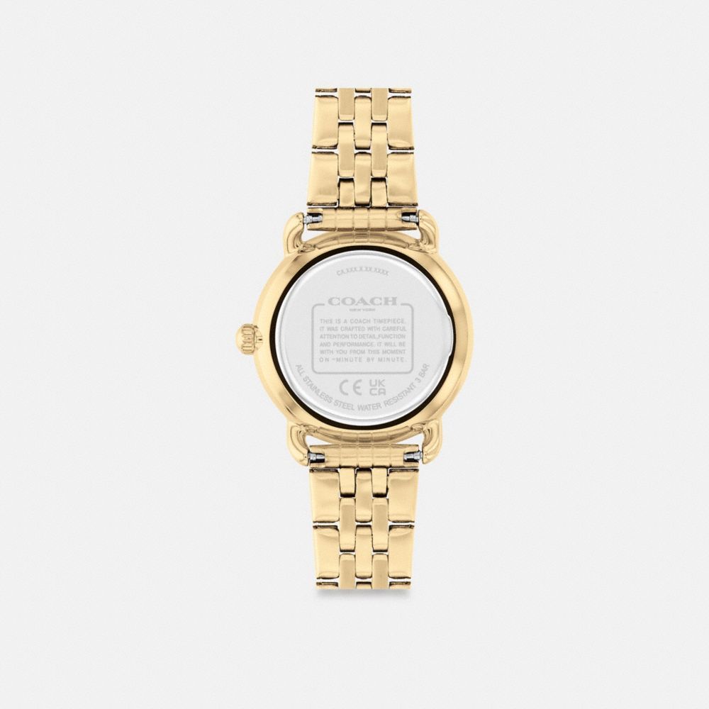 Relógios Coach Elliot Watch, 28 Mm Feminino Douradas | MAEZKBL-78