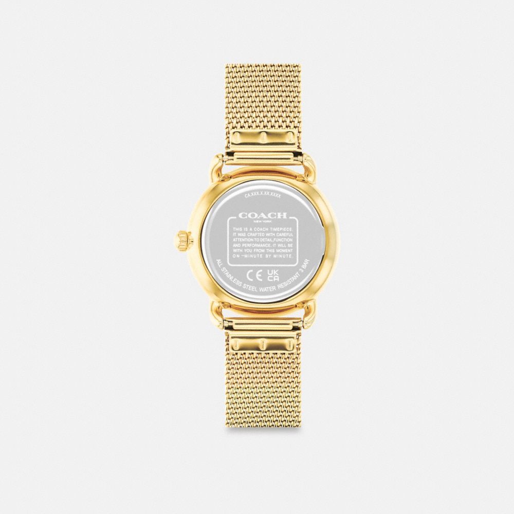 Relógios Coach Elliot Watch, 28 Mm Feminino Douradas | RIZWTEH-08