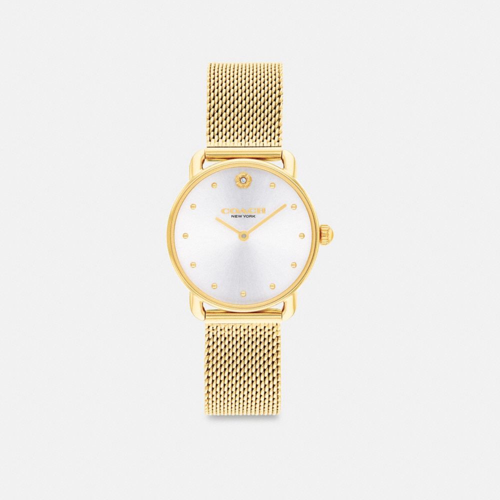 Relógios Coach Elliot Watch, 28 Mm Feminino Douradas | RIZWTEH-08