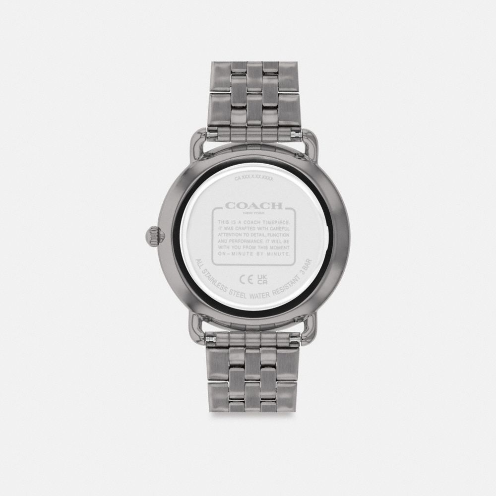 Relógios Coach Elliot Watch, 41 Mm Masculino Cinzentas | IVWMUBL-03