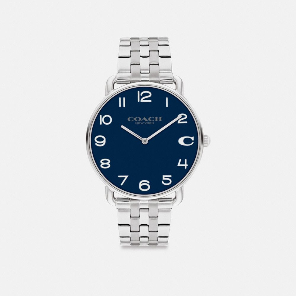 Relógios Coach Elliot Watch, 41 Mm Masculino Cinzentas | WJZORYF-91