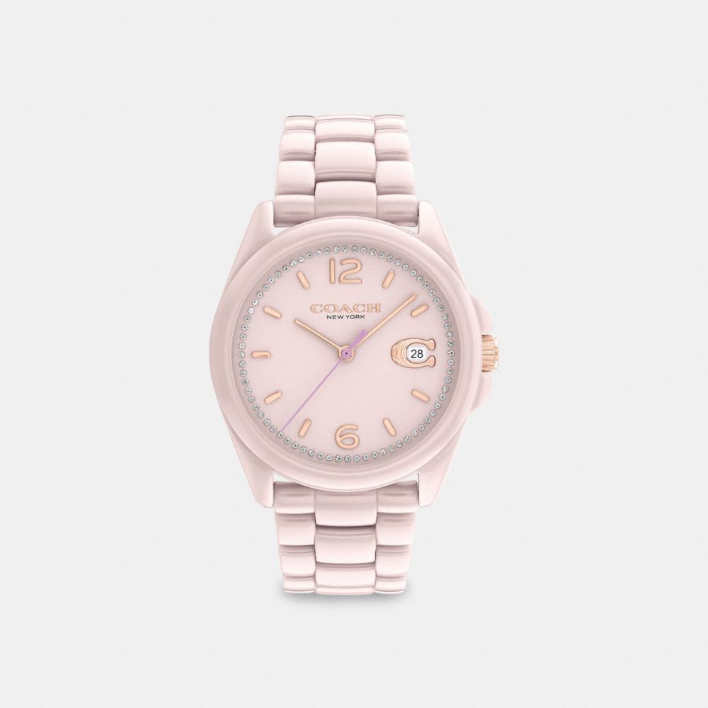 Relógios Coach Greyson Watch, 36 Mm Feminino Rosa | KJTSGHW-26