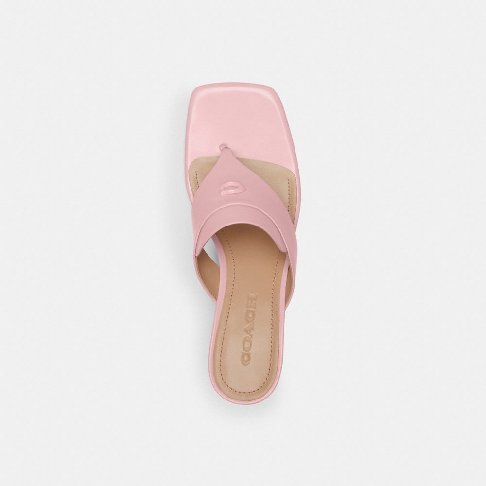 Sandálias Coach Bree Sandal Feminino Rosa | HYPQAGD-58