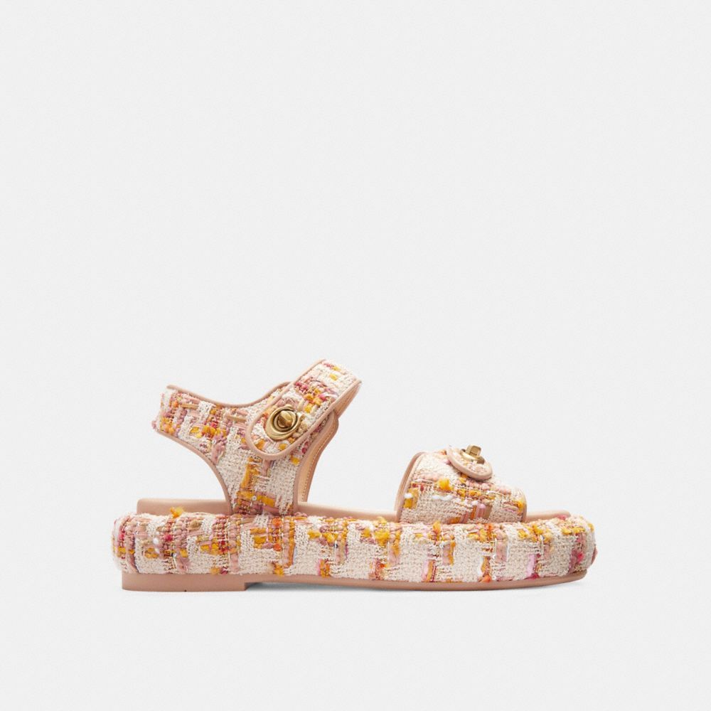 Sandálias Coach Peyton Sandal Feminino Multicoloridas | JLDZQXV-50