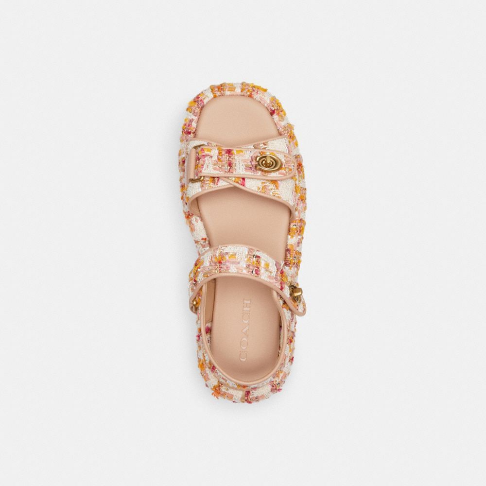 Sandálias Coach Peyton Sandal Feminino Multicoloridas | JLDZQXV-50