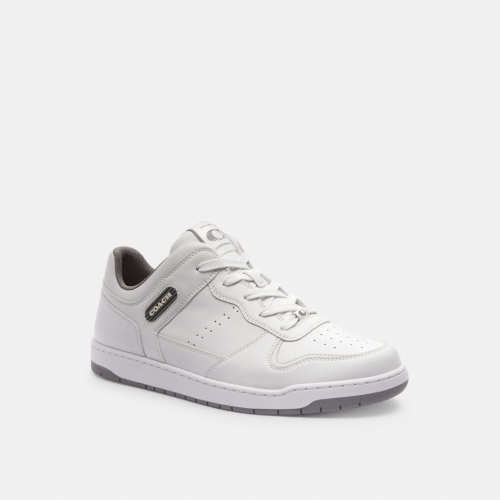 Sapatilhas Coach C201 Sneaker Masculino Branco Cinzentas | DHSGIXL-82