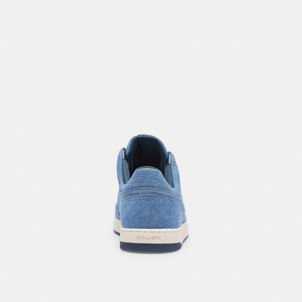 Sapatilhas Coach C201 Sneaker Masculino Azul Anil Azuis | AETPZWN-40