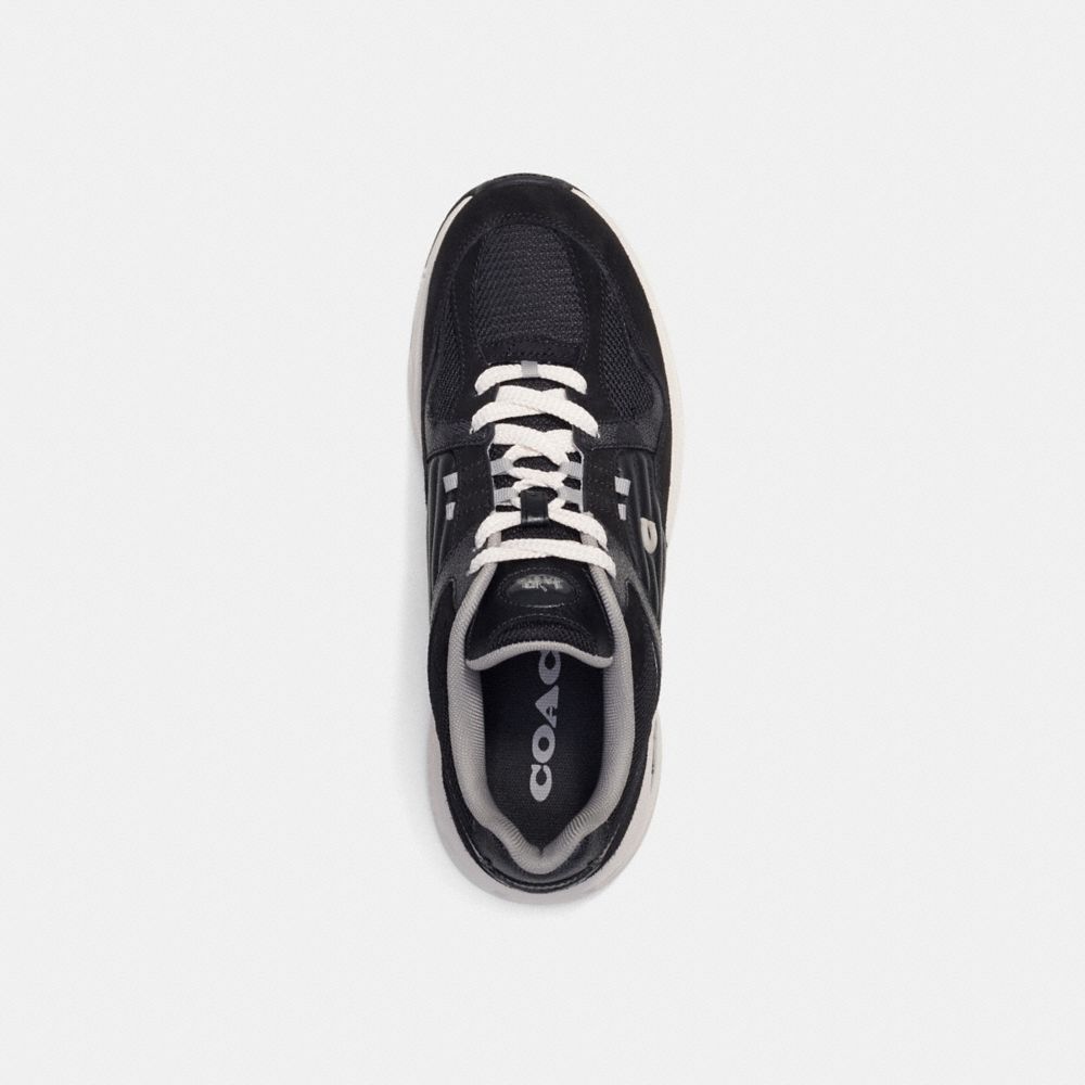 Sapatilhas Coach C301 Sneaker With Signature Canvas Masculino Cinzentas Pretas | KDHUNOP-09