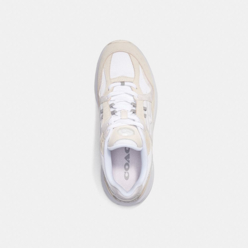 Sapatilhas Coach C301 Sneaker With Signature Canvas Masculino Branco | PYCMSTZ-36