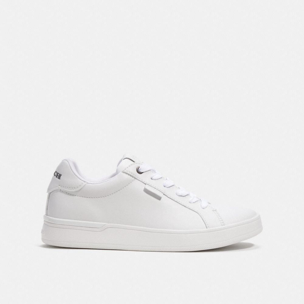 Sapatilhas Coach Lowline Low Top Sneaker Feminino Branco | WLXOMEP-43