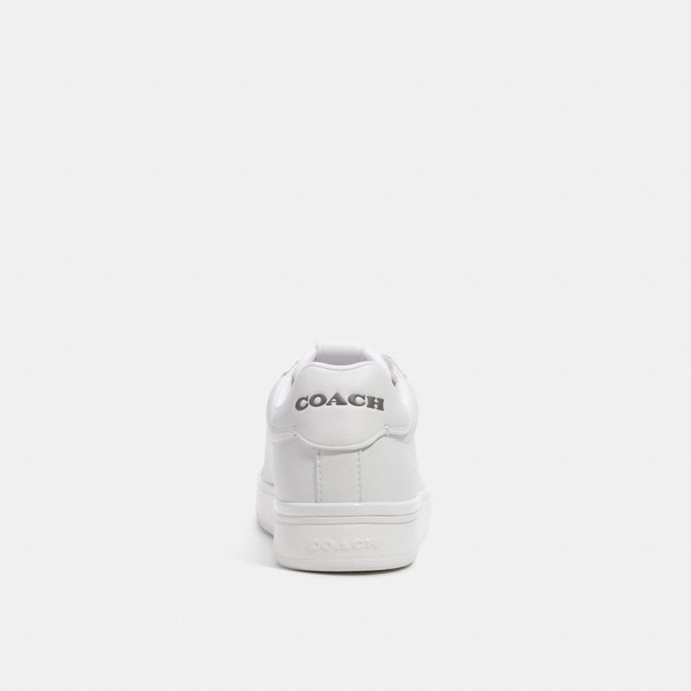 Sapatilhas Coach Lowline Low Top Sneaker Feminino Branco | WLXOMEP-43