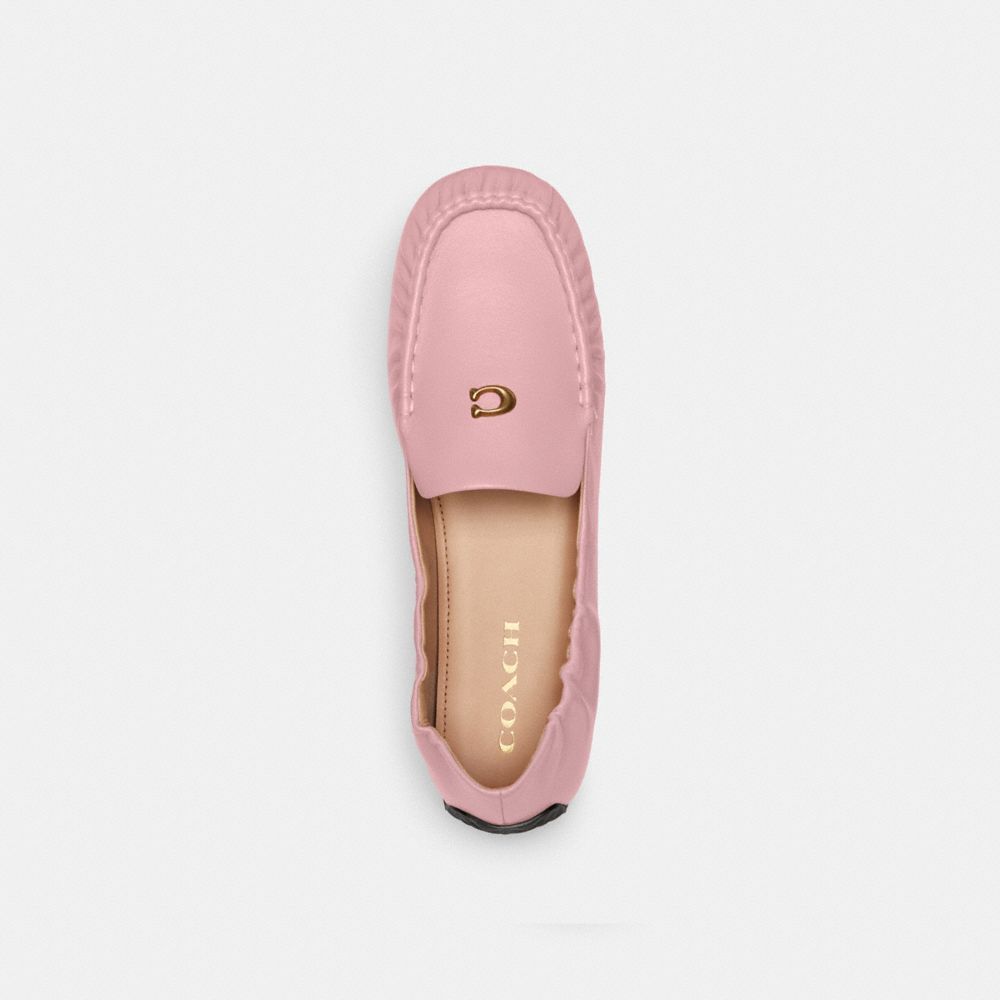 Sapatos Rasos Coach Ronnie Loafer Feminino Rosa | CVYAFPZ-10