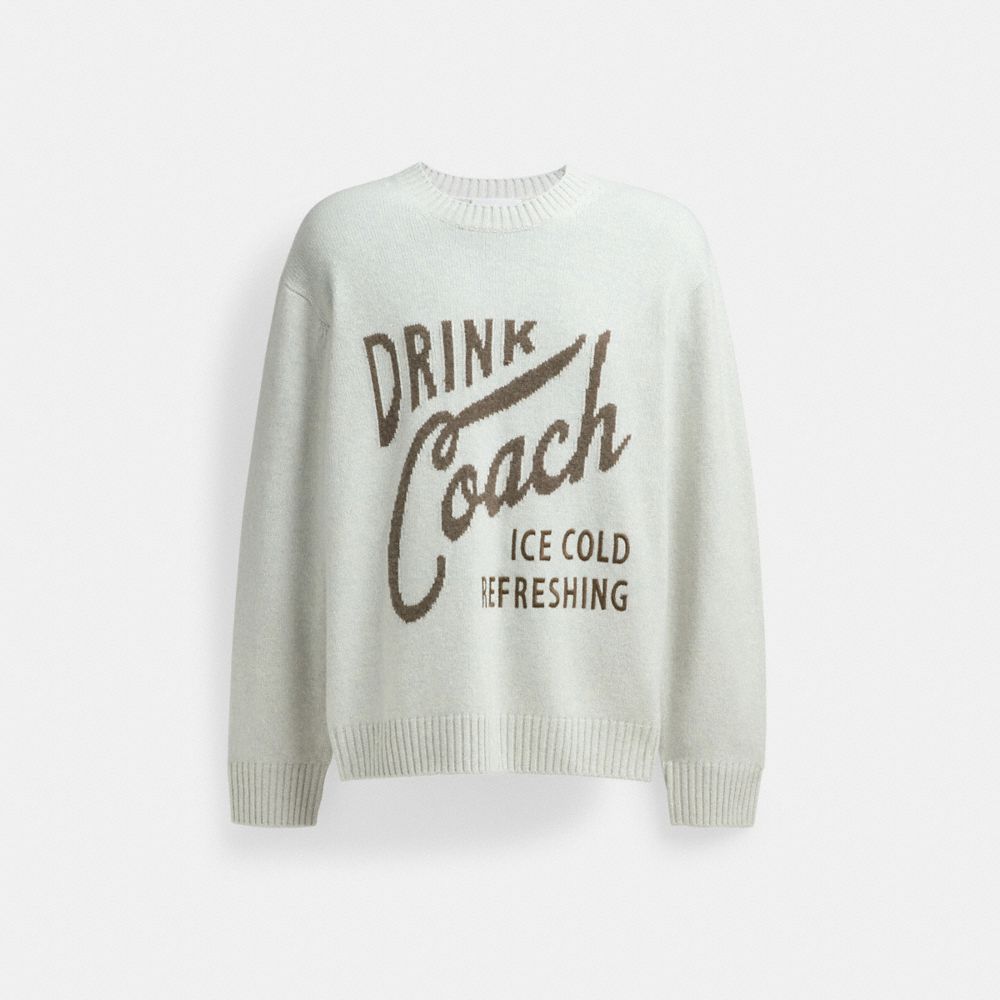 Tops Coach Sweater Masculino Azuis | UCSKWEB-30